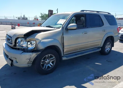 2003 Toyota Sequoia Sr5 V8 from USA, damaged, VIN 5TDZT34A93S152766